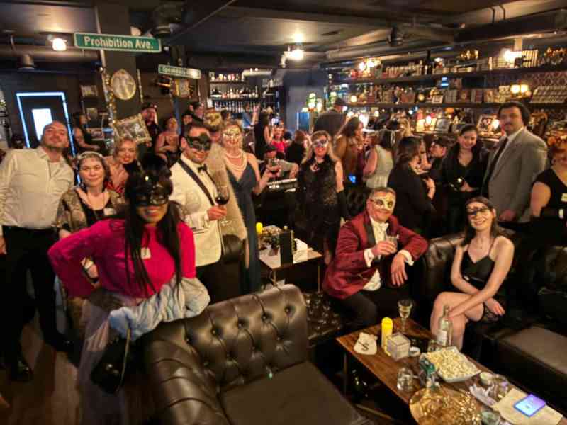 Masquerade at Prohibition Bar!
