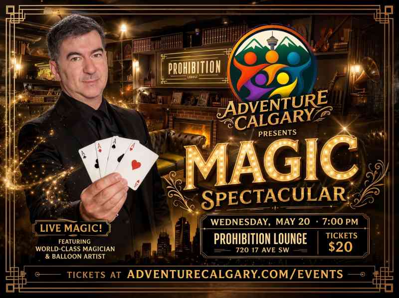 Magic Spectacular & Sit with Strangers @ Prohibition Bar