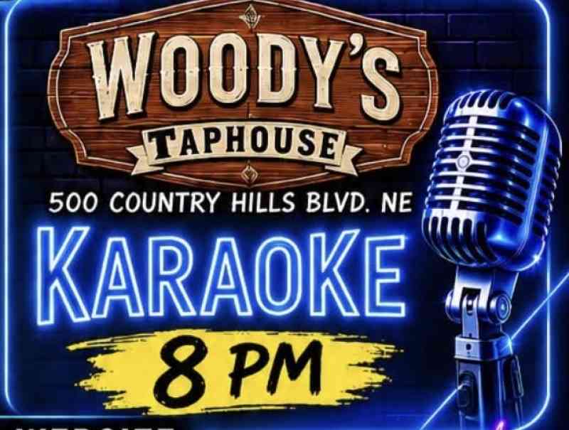 Karaoke at Woody&rsquo;s Taphouse