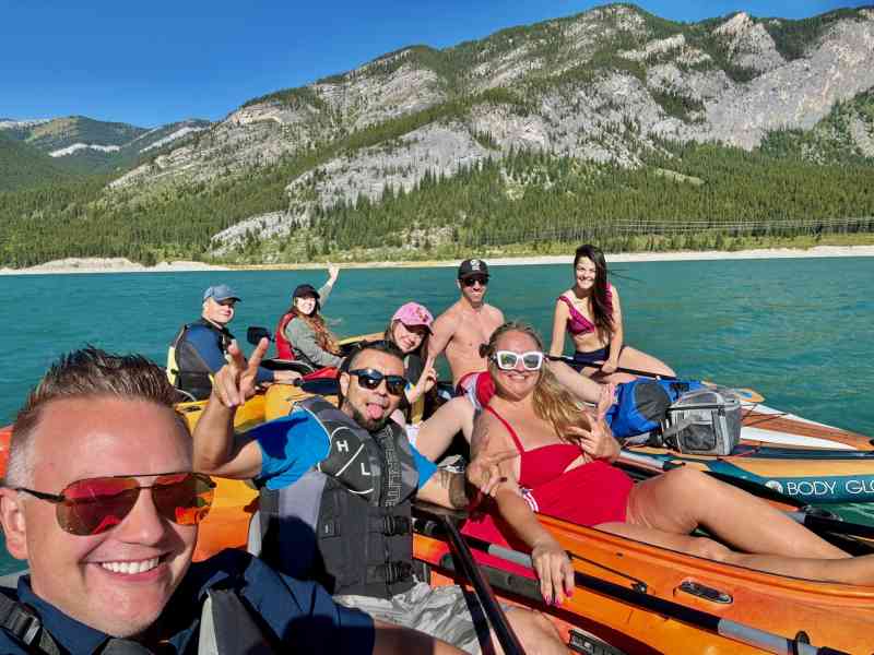 Barrier Lake Kayaking