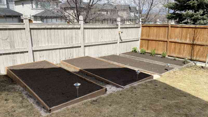 Building the Vegetable Garden