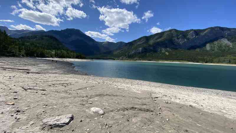 Barrier Lake Beach Day